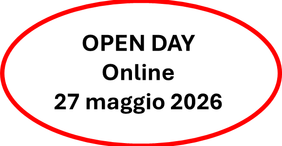 OPEN DAY ONLINE 27 maggio 2026